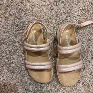 Cat & Jack light pink toddler sandal size 10